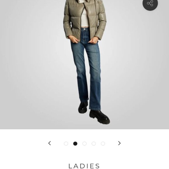 Leather puffer jacket Bod & Christensen M - Picture 9 of 9